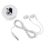 Antibacterial Case With Earbuds -  