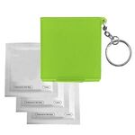 Antiseptic Wipes In Carrying Case Keychain -  