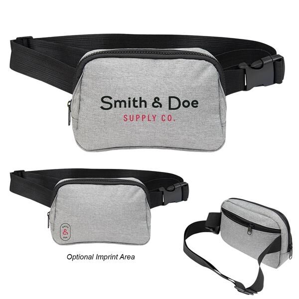 Main Product Image for Anywhere RPET Heathered Belt Bag
