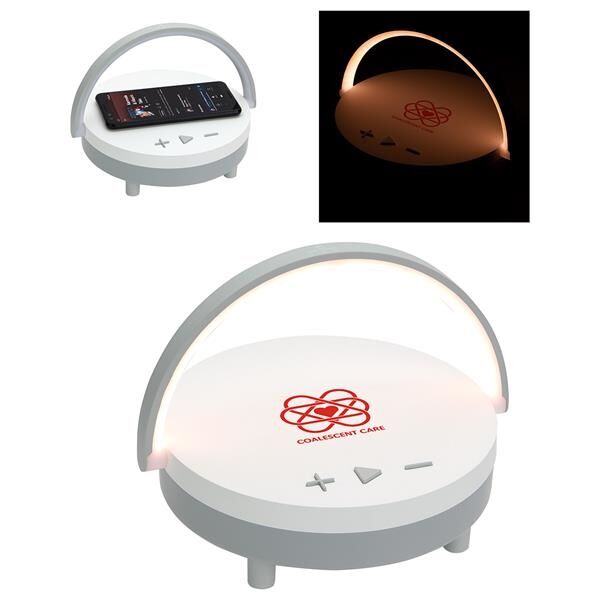 Main Product Image for Archway Wireless Speaker With 5w Wireless Charger + Touch Lig