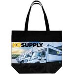 Arlington 300D Two-Tone Dye Sublimation Tote Bag - Full Color -  