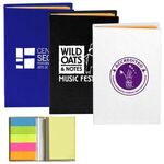 Atherton Compact Sticky Notes and Flags Notepad Notebook -  