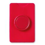 Attitude Card Holder with Ring Stand - Red