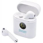 Atune Bluetooth® Earbuds with Charger Case - White
