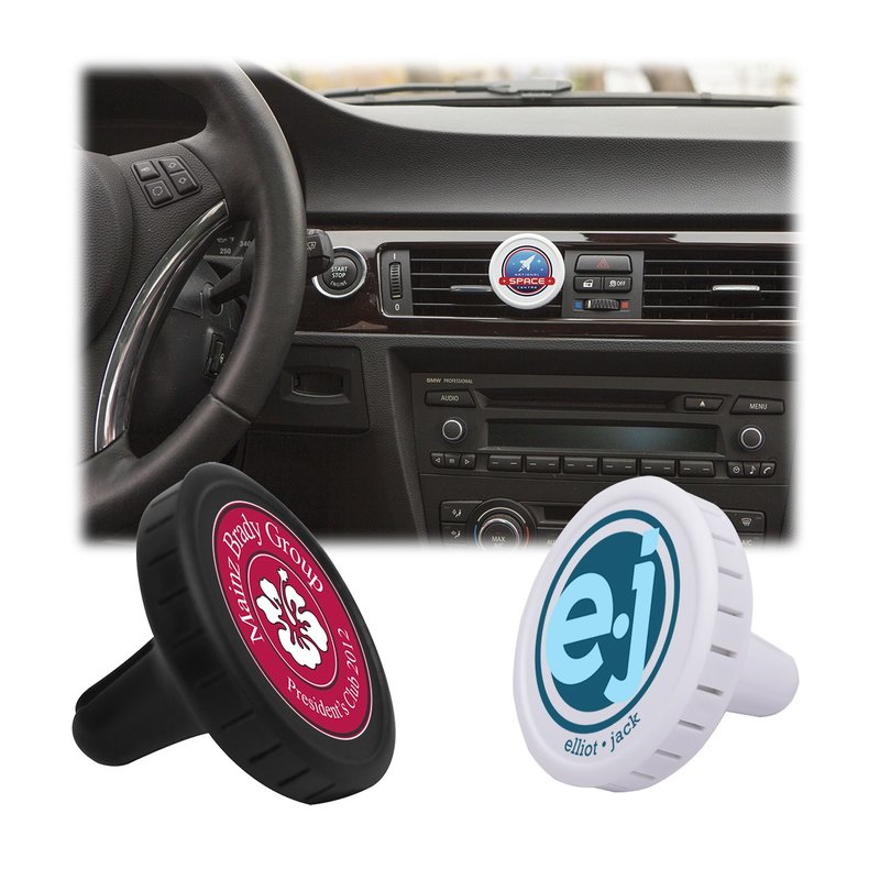 Main Product Image for Imprinted Auto Air Vent Freshner - Round