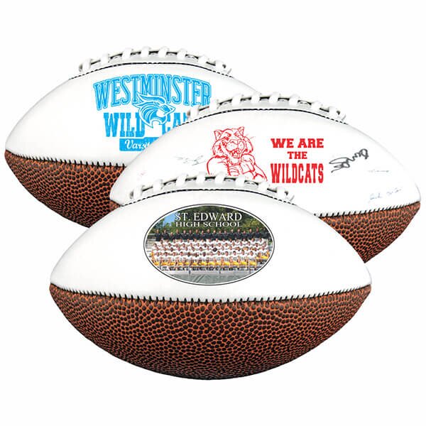 Main Product Image for Custom Printed Autograph Football - 10" - Mid Size