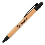 Bali Bamboo Pen with Wheat Plastic Trim