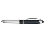 Ballpoint Stylus Pen With Light - Black