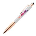 Baltic Softy Rose Gold Pen w/ Stylus - ColorJet