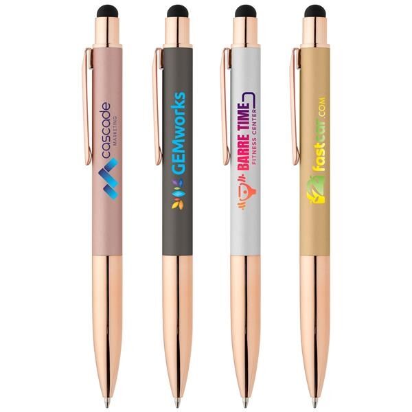 Main Product Image for Full Color Baltic SoftyMetallic Stylus Pen