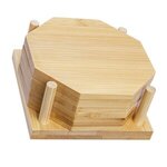 Bamboo 4-Piece Coaster Set