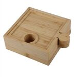 Bamboo 6-in1 Puzzle Cheese Board Set -  