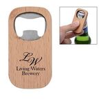 Bamboo Bottle Opener -  