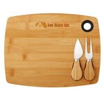 Buy Bamboo Cheese Board Set