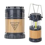 Bamboo Pop-Up Lantern With Speaker - Charcoal