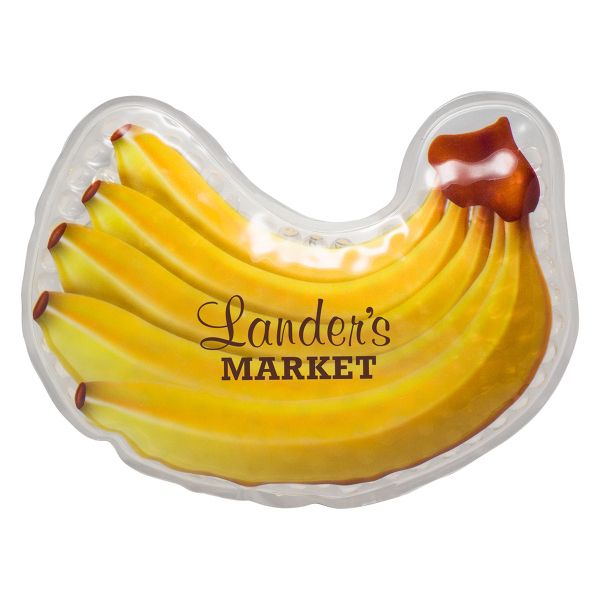 Main Product Image for Custom Printed Banana Art Hot/Cold Pack