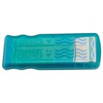 Bandage Dispenser with Color Bandages - Translucent Aqua