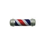 Barber Pole Stress Reliever - Silver