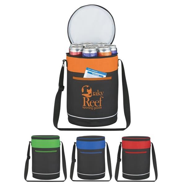 Main Product Image for Advertising Barrel Buddy Round Kooler Bag