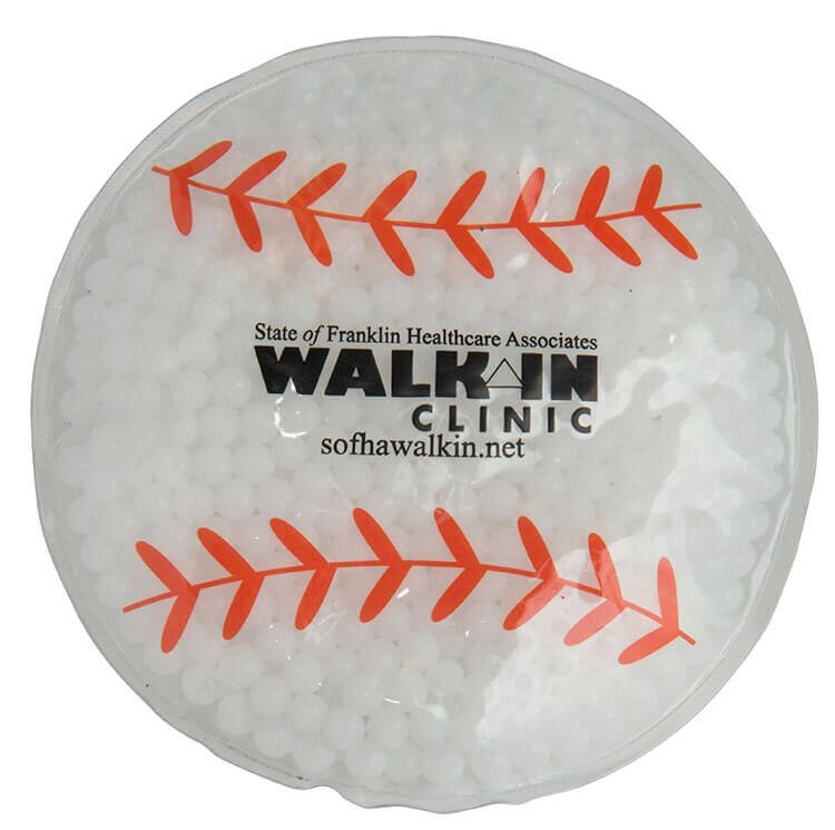 Main Product Image for Promotional Baseball Gel Bead Hot/Cold Pack