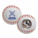 Buy Imprinted Baseball Squishy Squeeze Memory Foam Stress Reliever