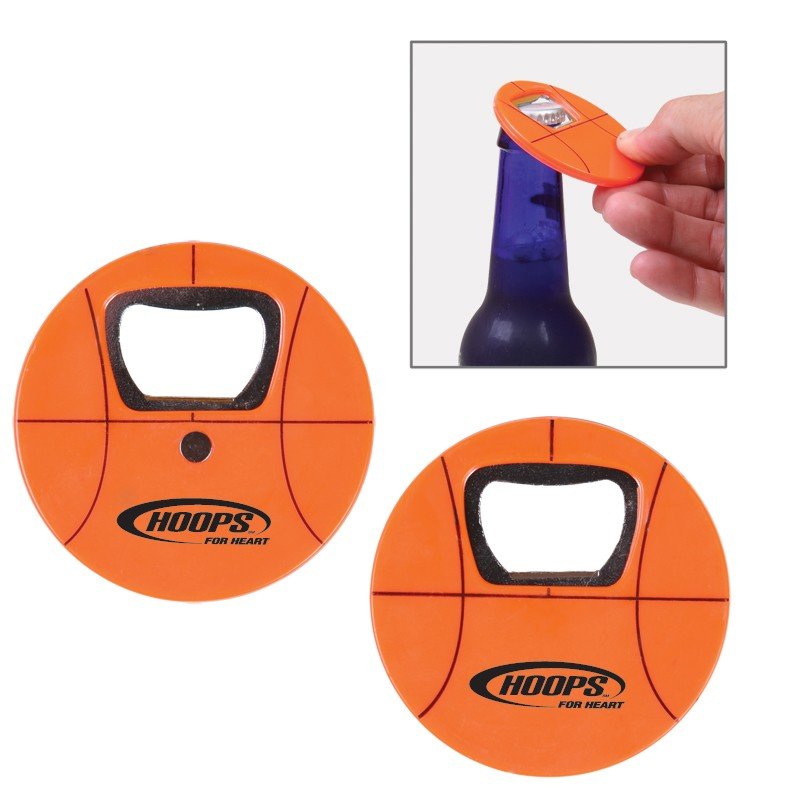 Main Product Image for Imprinted Basketball Bottle Opener