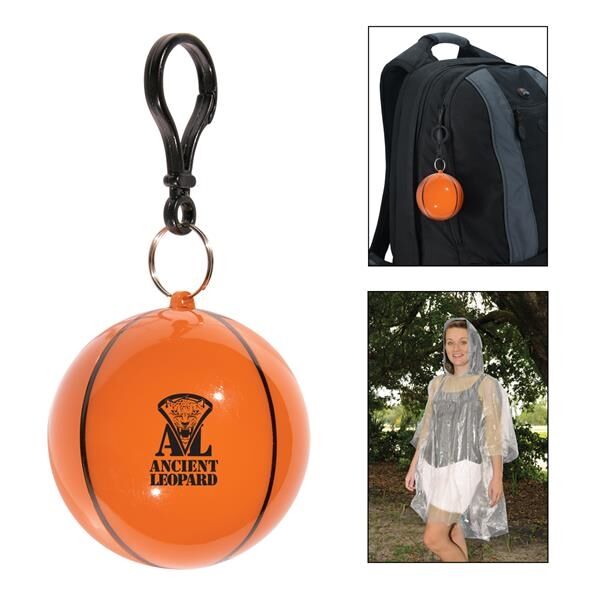 Main Product Image for Custom Printed Basketball Fanatic Poncho