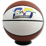 Basketball - Full Size, 2 Panels - Brown