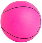 Basketball Squeezies(R) Stress Reliever - Dark Pink