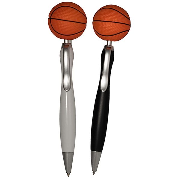 Main Product Image for Imprinted Basketball Top Click Pen