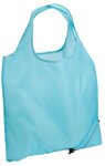 Bazaar RPET Folding Reusable Tote Bag - Light Blue