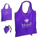 Bazaar RPET Folding Reusable Tote Bag - Medium Purple