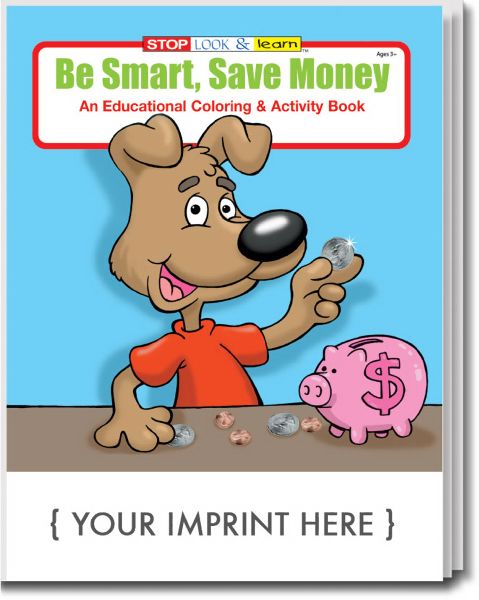 Main Product Image for Be Smart, Save Money Coloring And Activity Book