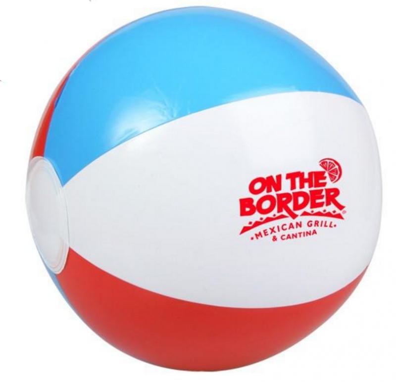 imprinted beach balls