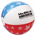 Buy Imprinted Beach Ball Patriotic 16in