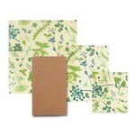 Bees wrap Set of 3 -  Herb Garden