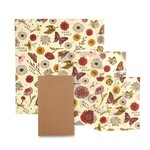 Bees wrap Set of 3 -  Meadow Magic