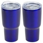 Belmont 30 oz Vacuum Insulated Stainless Steel Travel Tumble - Medium Blue