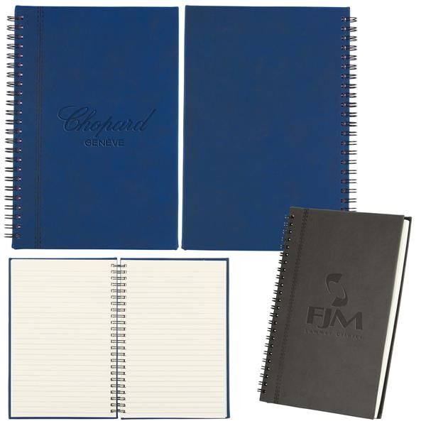 Main Product Image for Bergamo Soft-touch Spiral Notebook