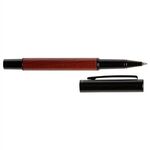 Bettoni® Alicante Rollerball Pen w/ Wood Barrel - Black