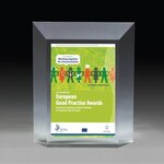 Buy Beveled Elegant Freestanding Award - Full Color