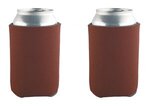 Beverage Insulator Cooler Pocket Can Koolie - Brown