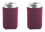 Beverage Insulator Cooler Pocket Can Koolie - Burgundy