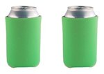 Beverage Insulator Cooler Pocket Can Koolie - Lime Green