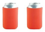 Beverage Insulator Cooler Pocket Can Koolie - Orange
