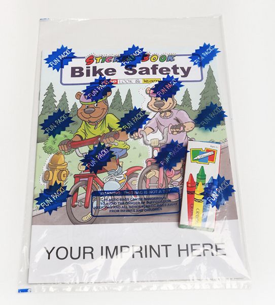 Main Product Image for Bike Safety Sticker Book Fun Pack