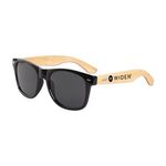 Buy Black Frame Bamboo Iconic Sunglasses