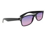 Black Gradient Sunglasses - Purple