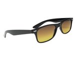 Black Gradient Sunglasses - Yellow