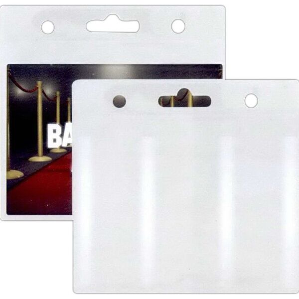 Main Product Image for Blank Clear ID/Badge Holder 5Wx5H